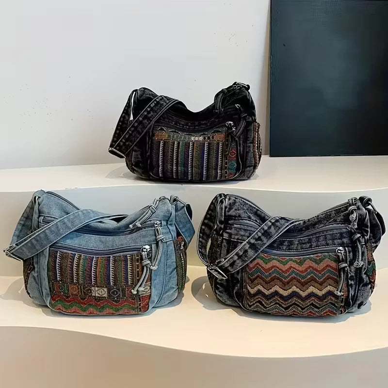 Tess’s Urban Nomad | Tribal Weave Crossbody Bag