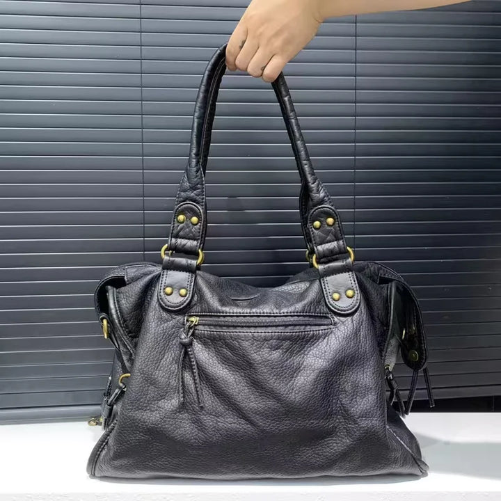 Dana’s Urban Edge | Classic Leather Handbag