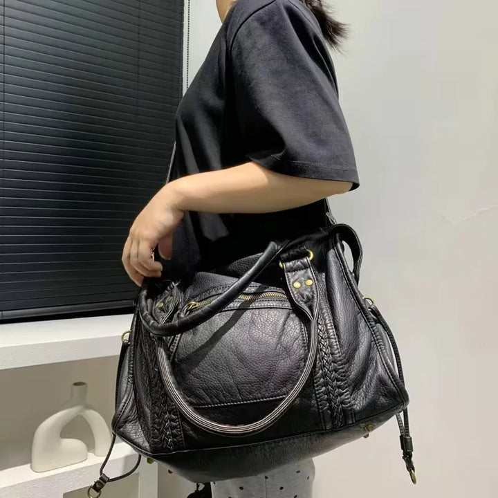 Dana’s Urban Edge | Classic Leather Handbag