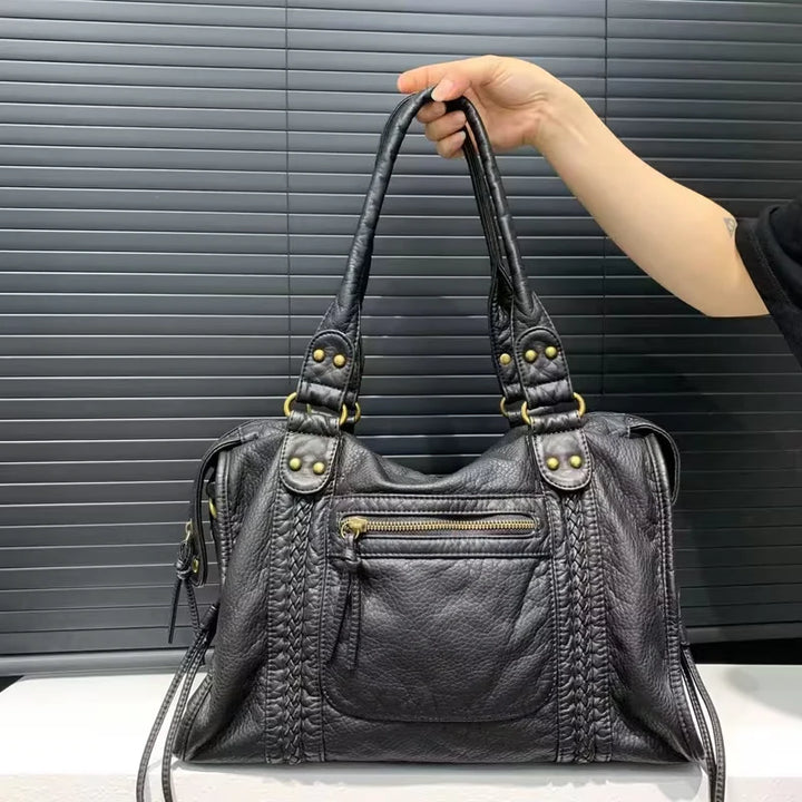 Dana’s Urban Edge | Classic Leather Handbag