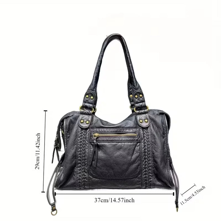 Dana’s Urban Edge | Classic Leather Handbag