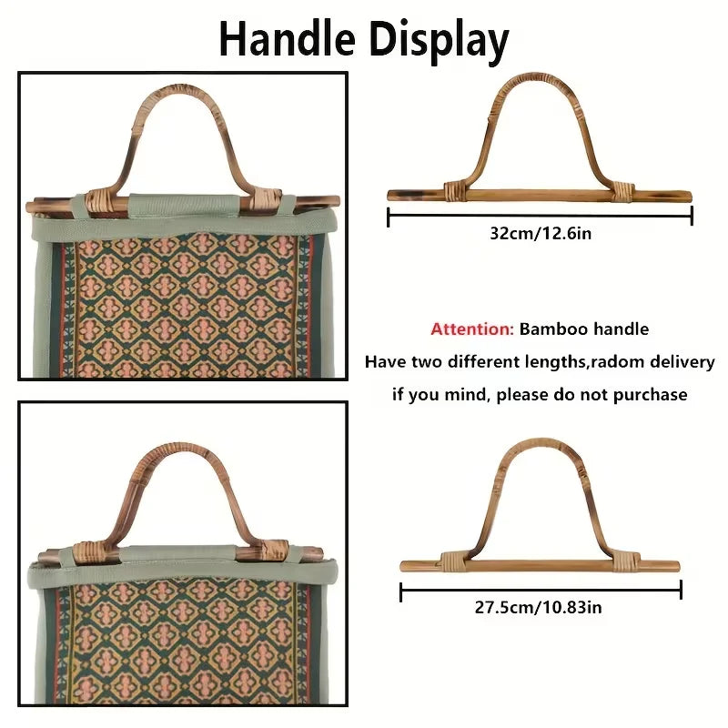 Elise’s Heritage Style | Retro Print Handbag