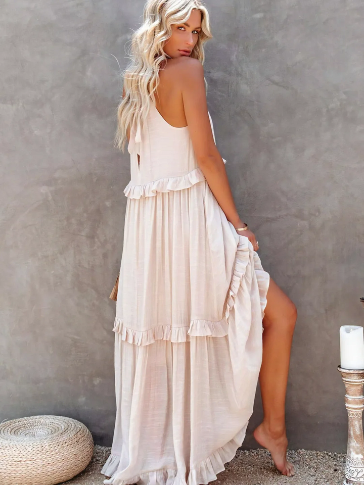 Elsie - Ruffle Maxi Dress