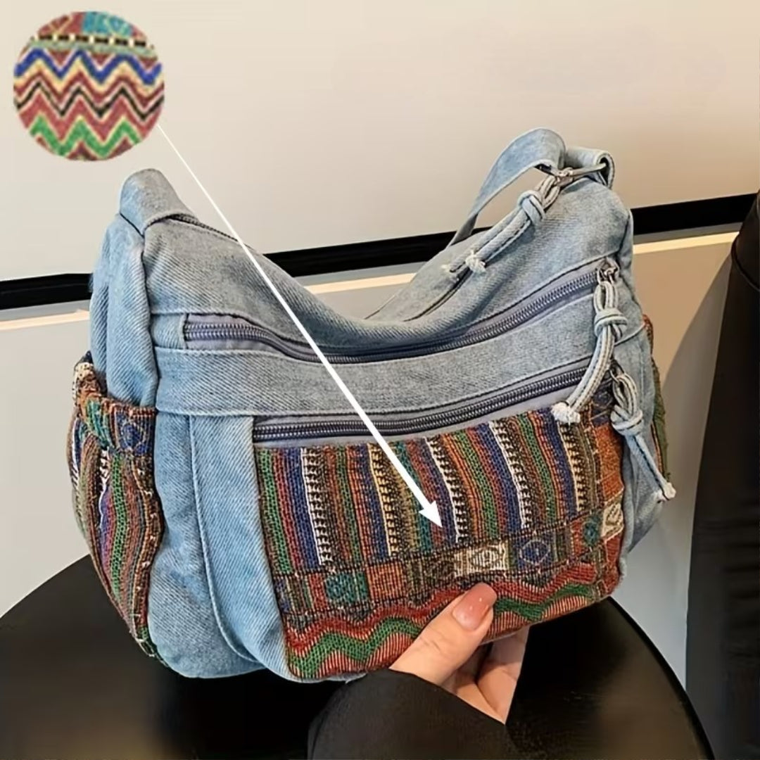 Tess’s Urban Nomad | Tribal Weave Crossbody Bag
