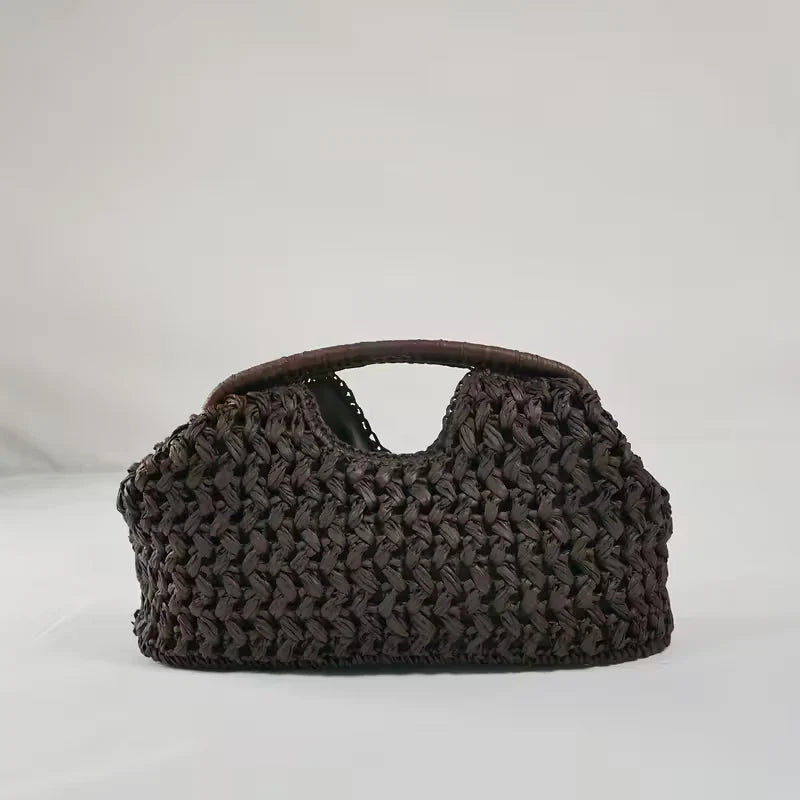 Ava’s Sunlit Chic | Woven Handbag