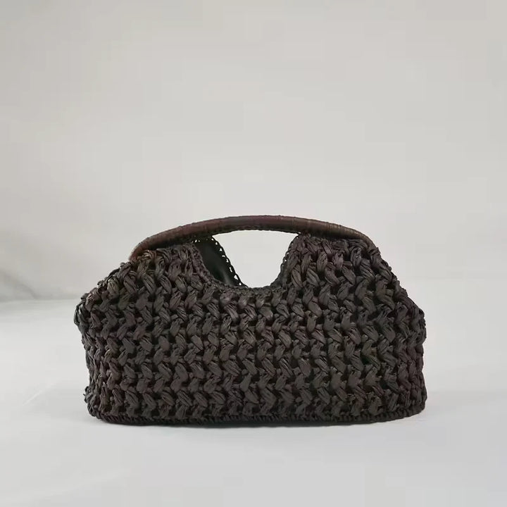Ava’s Sunlit Chic | Woven Handbag