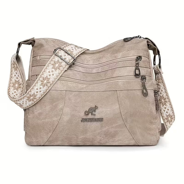 Lena’s Heritage Touch | Classic Crossbody Bag