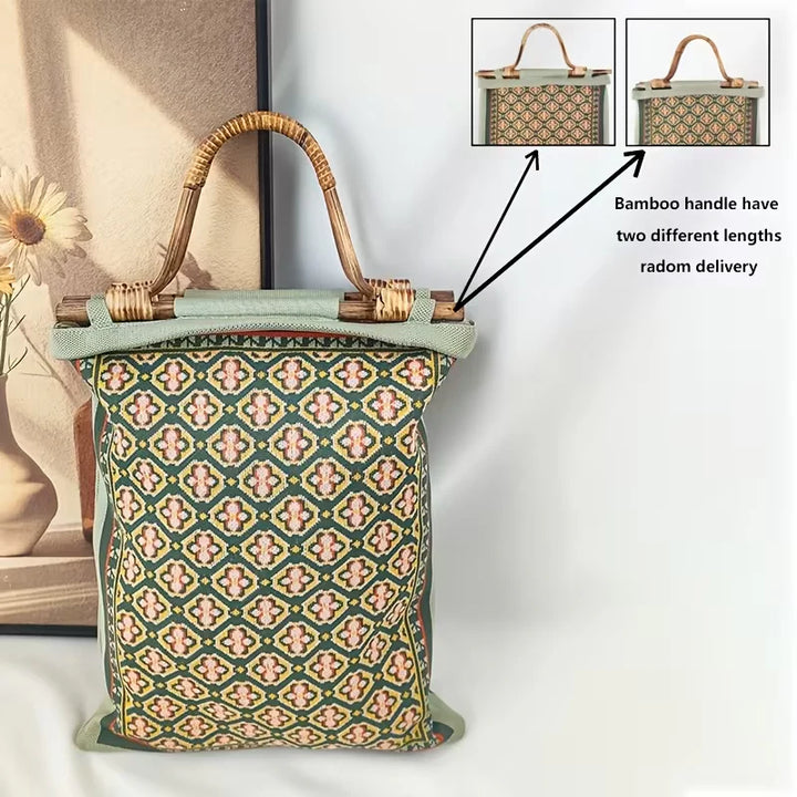 Elise’s Heritage Style | Retro Print Handbag