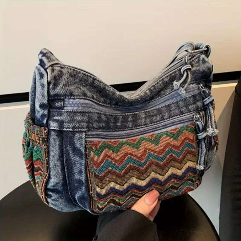 Tess’s Urban Nomad | Tribal Weave Crossbody Bag
