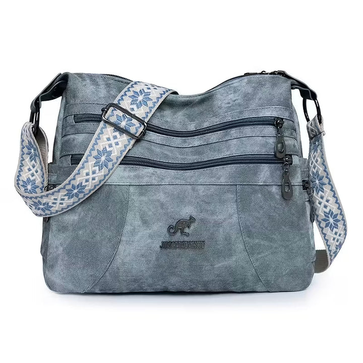 Lena’s Heritage Touch | Classic Crossbody Bag