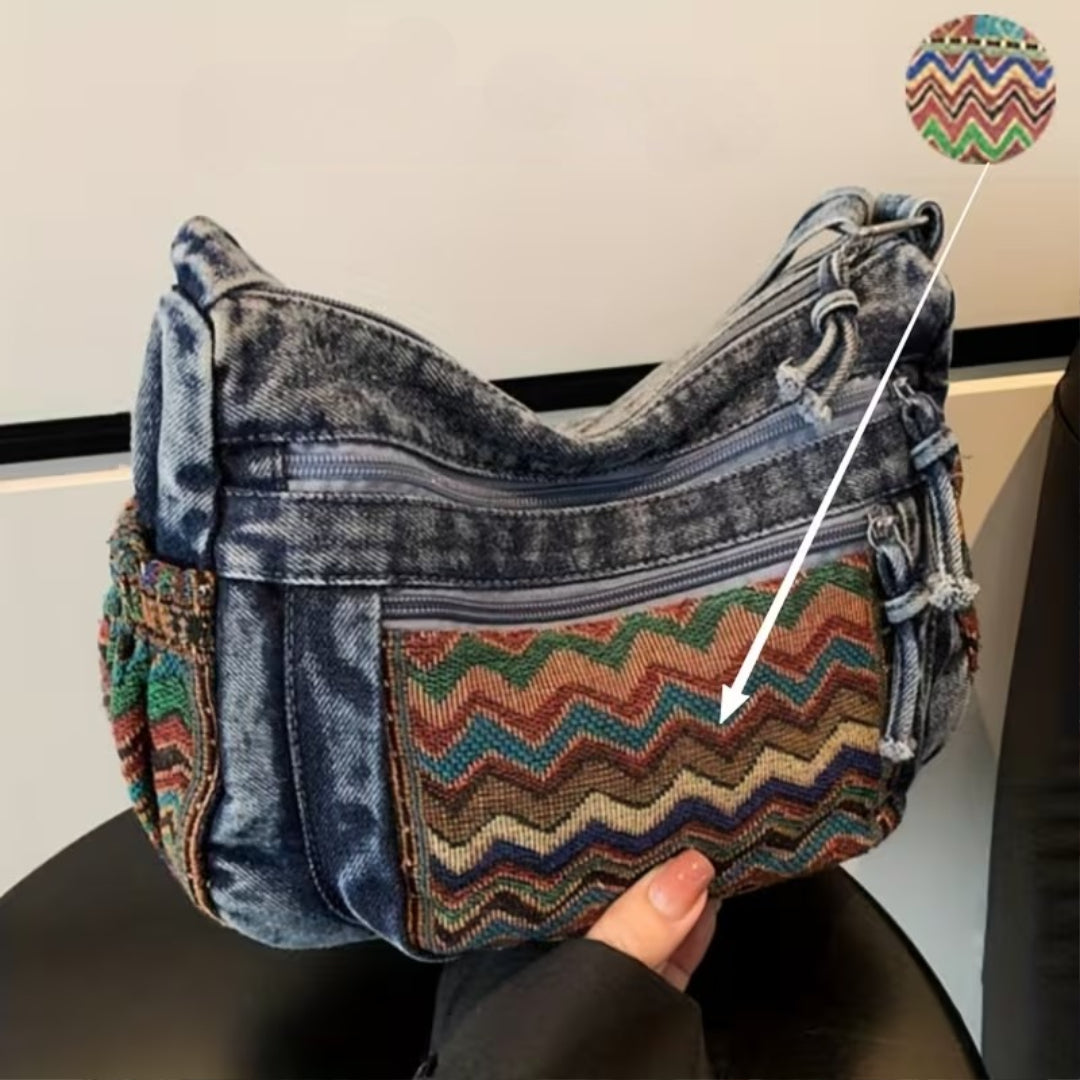 Tess’s Urban Nomad | Tribal Weave Crossbody Bag