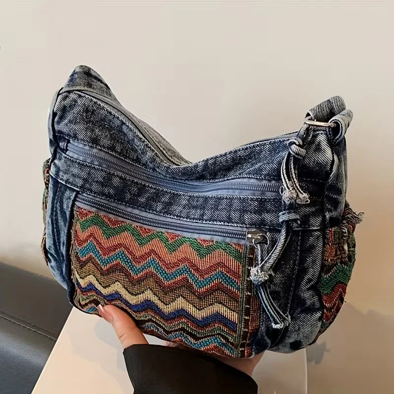 Tess’s Urban Nomad | Tribal Weave Crossbody Bag