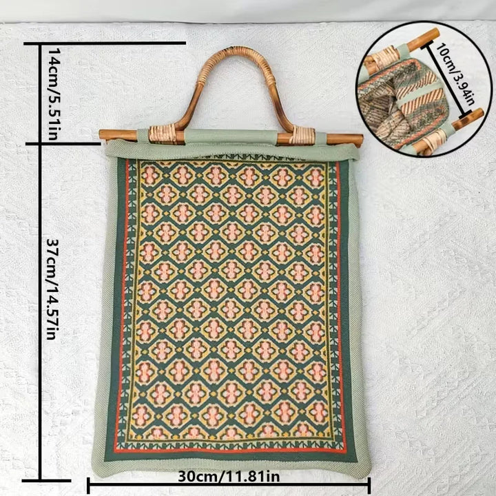 Elise’s Heritage Style | Retro Print Handbag