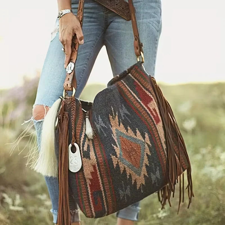 Isla’s Free Spirit | Western Boho Shoulder Bag