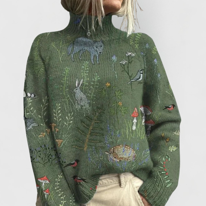 Cynthia | Elegant Turtleneck Sweater