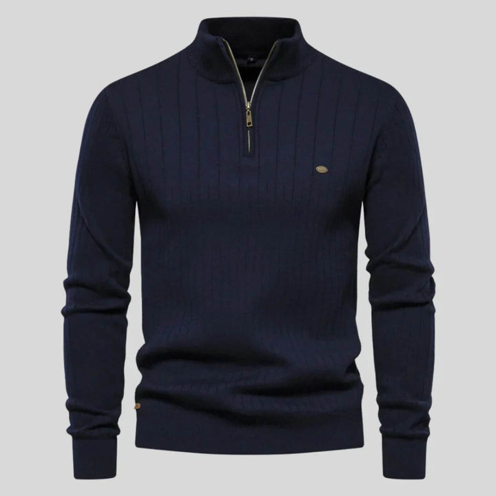 Ethan | Men’s Comfort Half-Zip Sweater