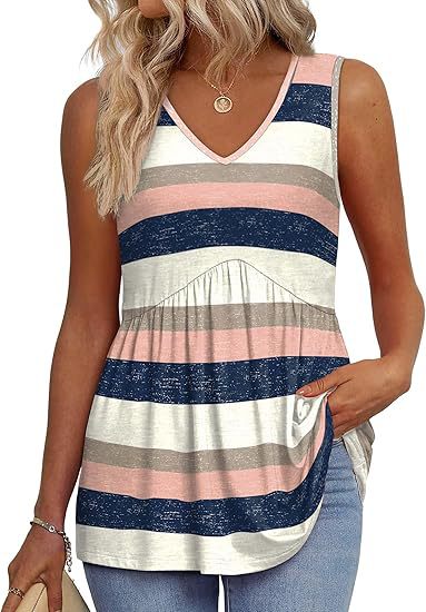 Elenor | Effortless Flowy Sleeveless Tank Top