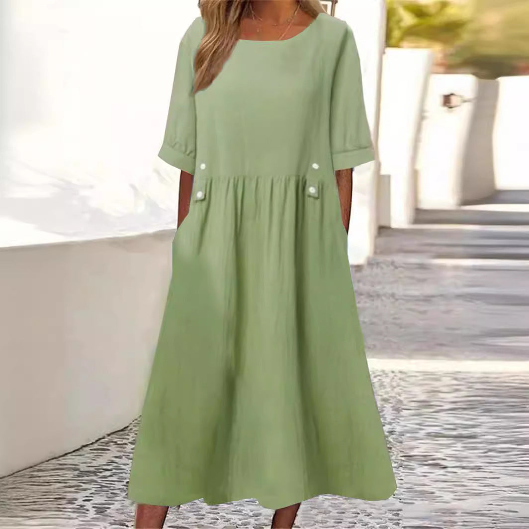 Amelina - Relaxed Midi Dress