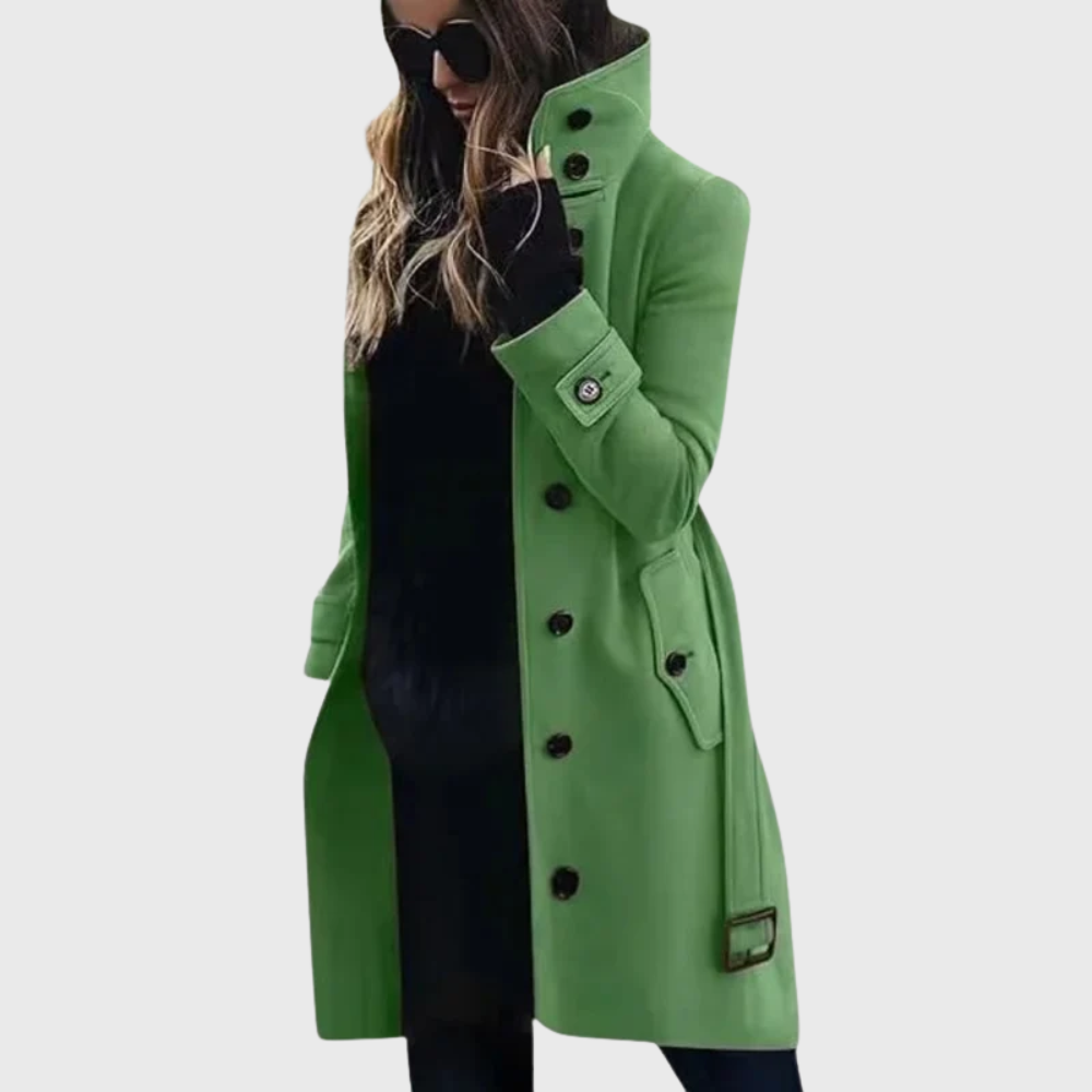 Winfell | Water-Repellent Long Trench Coat