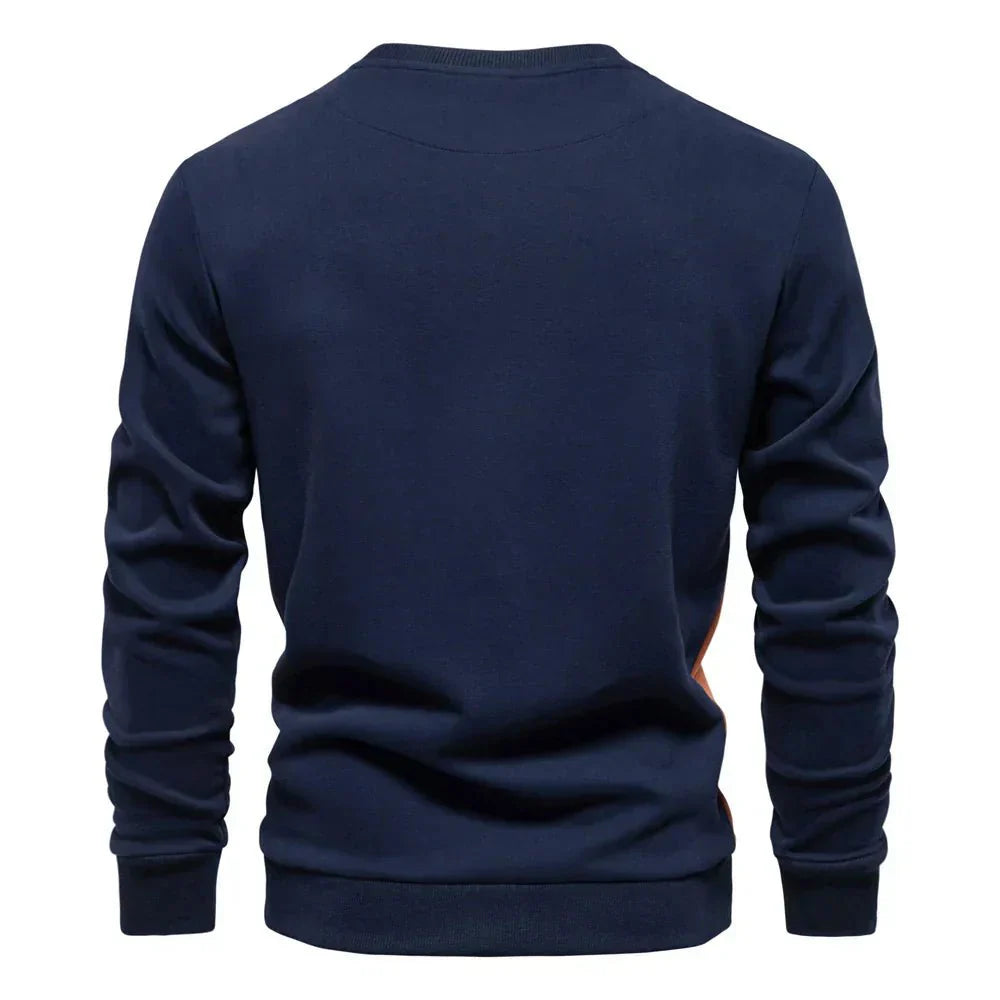 Samuel | Men’s Refined Cotton Sweater