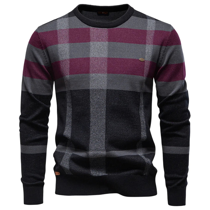 Andrew | Men’s Patterned Knit Sweater
