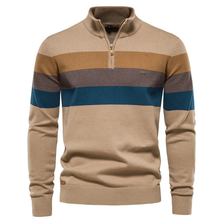 Bennett | Men’s Stand-Collar Cotton Sweater