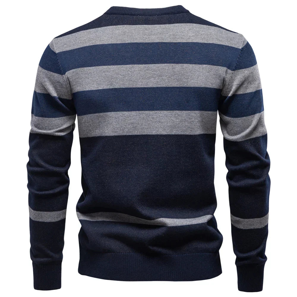 Andrew | Men’s Patterned Knit Sweater