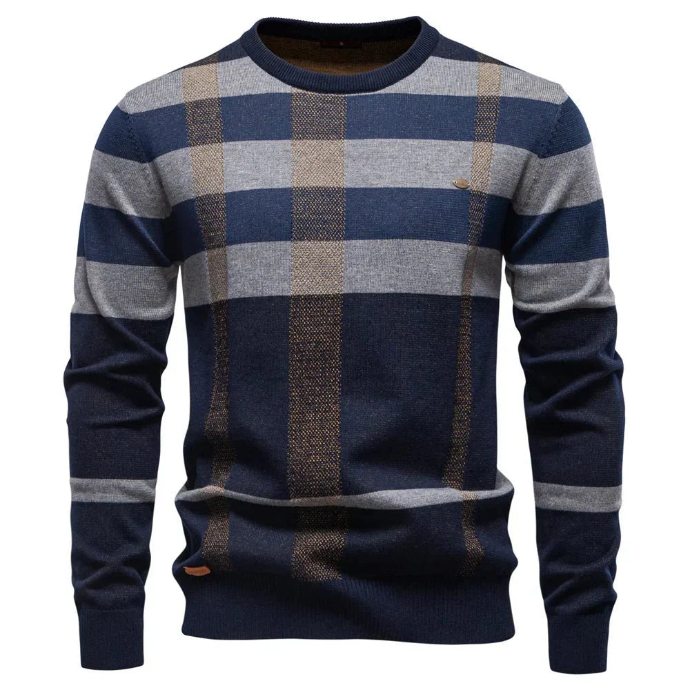 Andrew | Men’s Patterned Knit Sweater