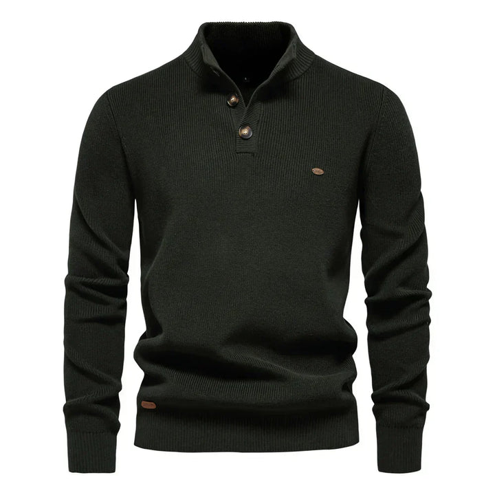 Daniel | Men’s Button-Neck Sweate