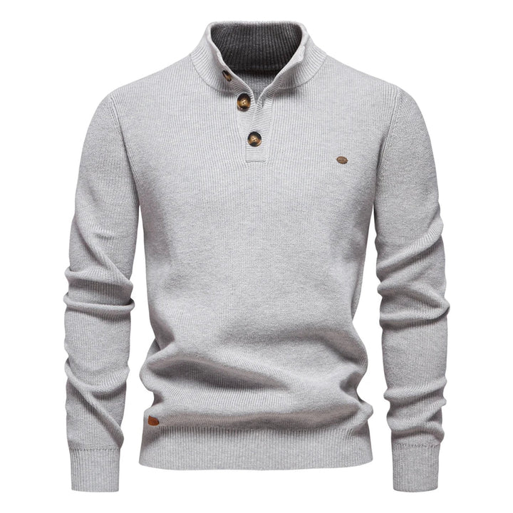 Daniel | Men’s Button-Neck Sweate