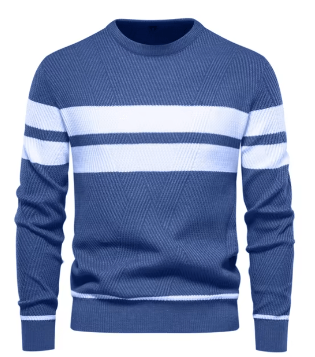 Henry | Men’s Herringbone Knit Sweater