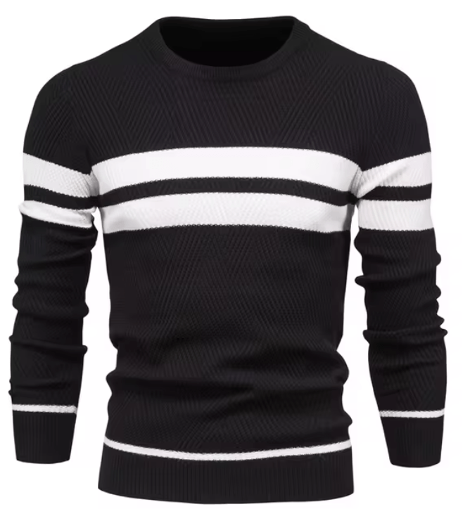 Henry | Men’s Herringbone Knit Sweater