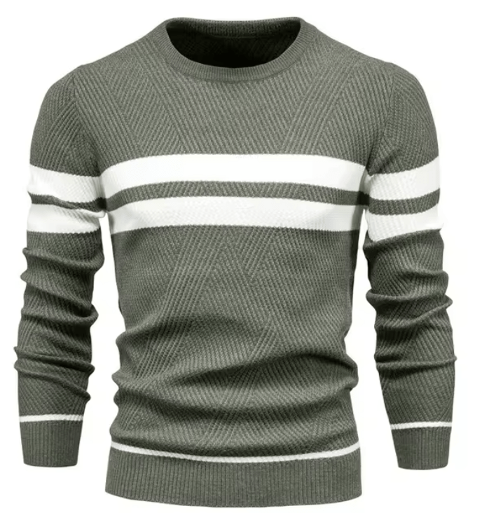 Henry | Men’s Herringbone Knit Sweater