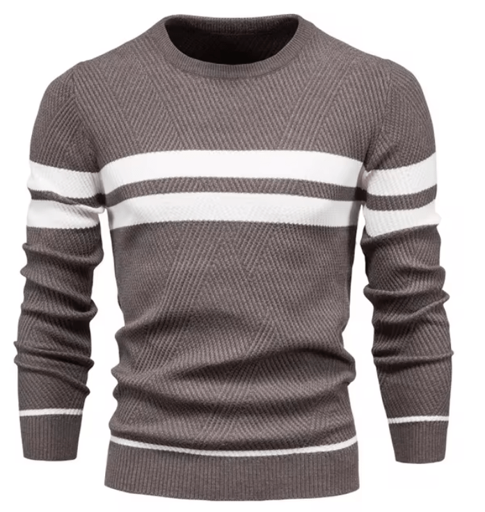 Henry | Men’s Herringbone Knit Sweater