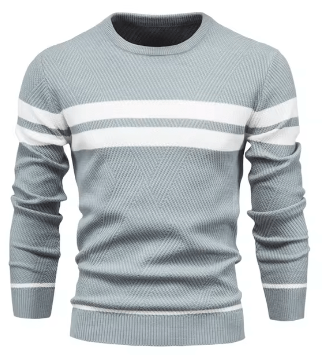 Henry | Men’s Herringbone Knit Sweater