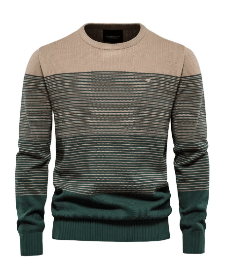 Lucas | Men’s Rugged Cotton Sweater