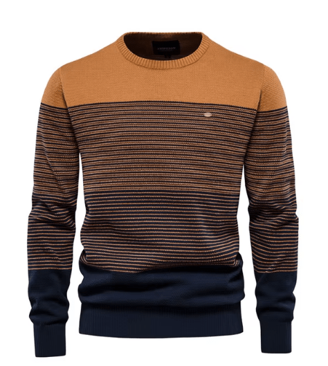 Lucas | Men’s Rugged Cotton Sweater