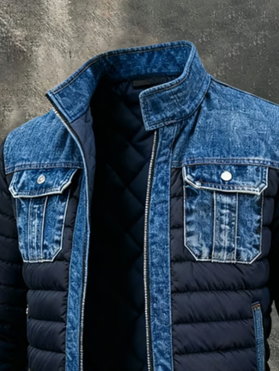 Owen™ | HYBRID DENIM QUILTED JACKET