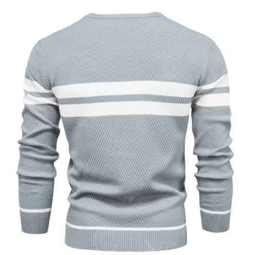 Henry | Men’s Herringbone Knit Sweater