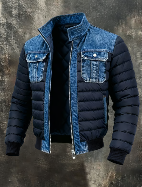 Owen™ | HYBRID DENIM QUILTED JACKET