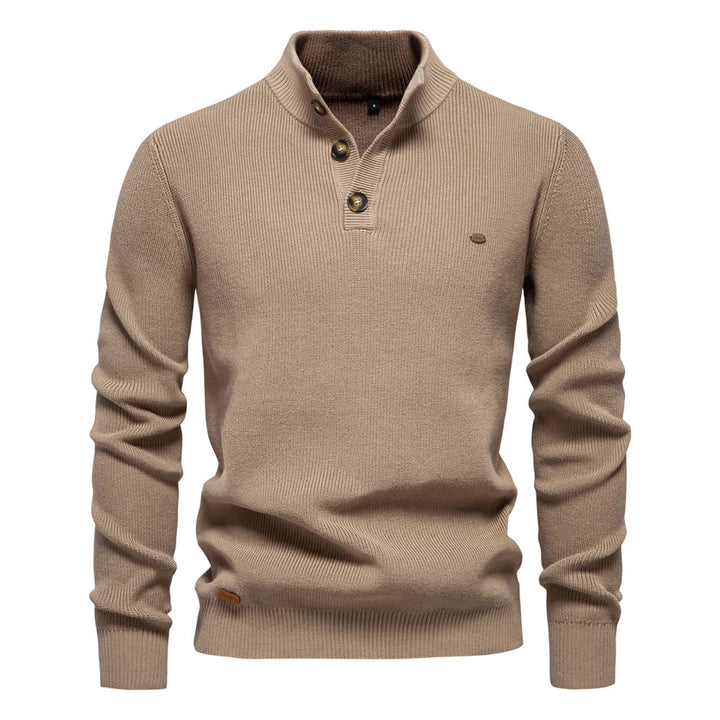 Daniel | Men’s Button-Neck Sweate