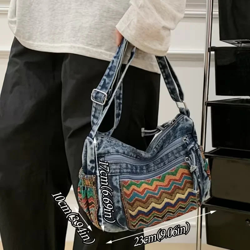 Tess’s Urban Nomad | Tribal Weave Crossbody Bag