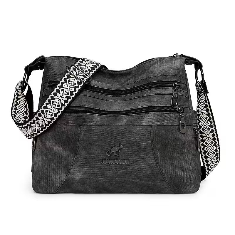 Lena’s Heritage Touch | Classic Crossbody Bag