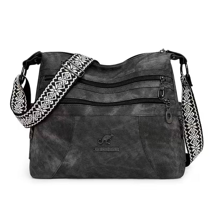 Lena’s Heritage Touch | Classic Crossbody Bag