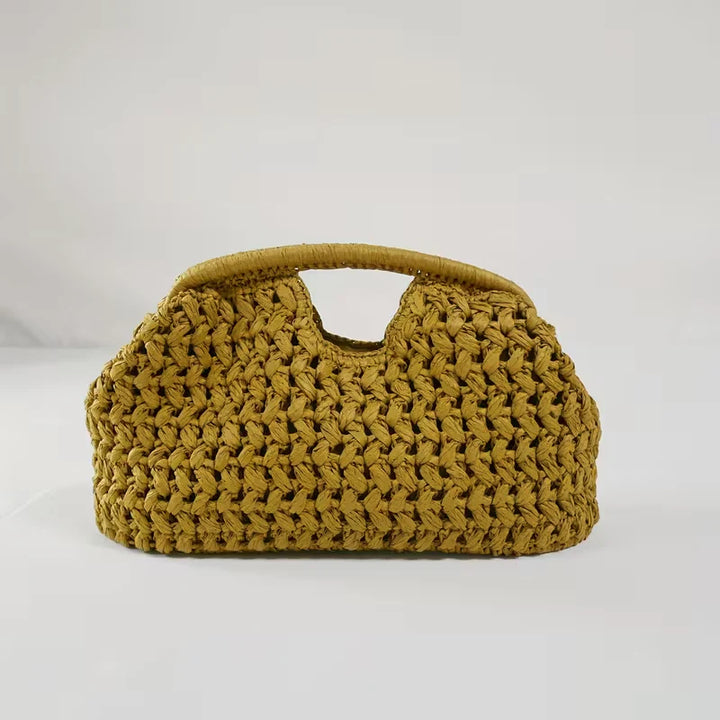 Ava’s Sunlit Chic | Woven Handbag