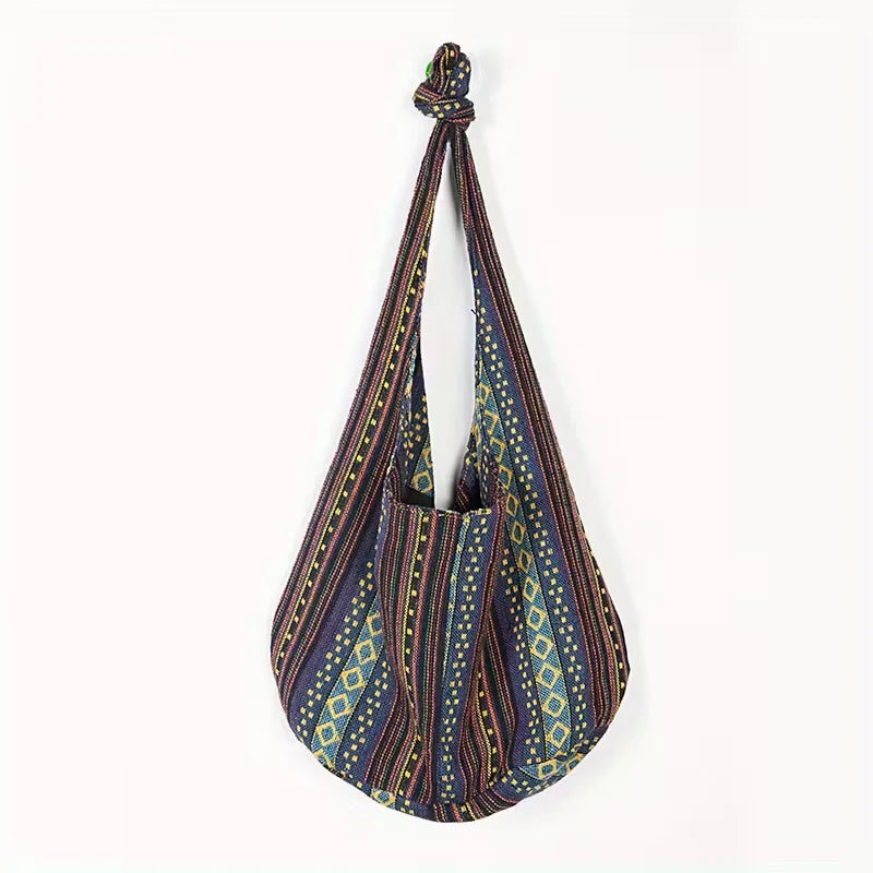 Maya’s Boho Spirit | Woven Shoulder Bag