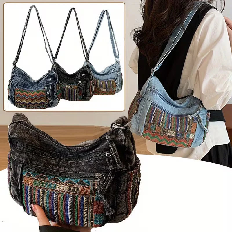 Tess’s Urban Nomad | Tribal Weave Crossbody Bag