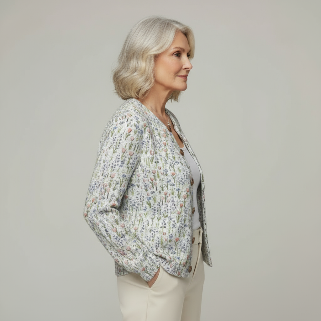 Michelle | Spring Art Cardigan