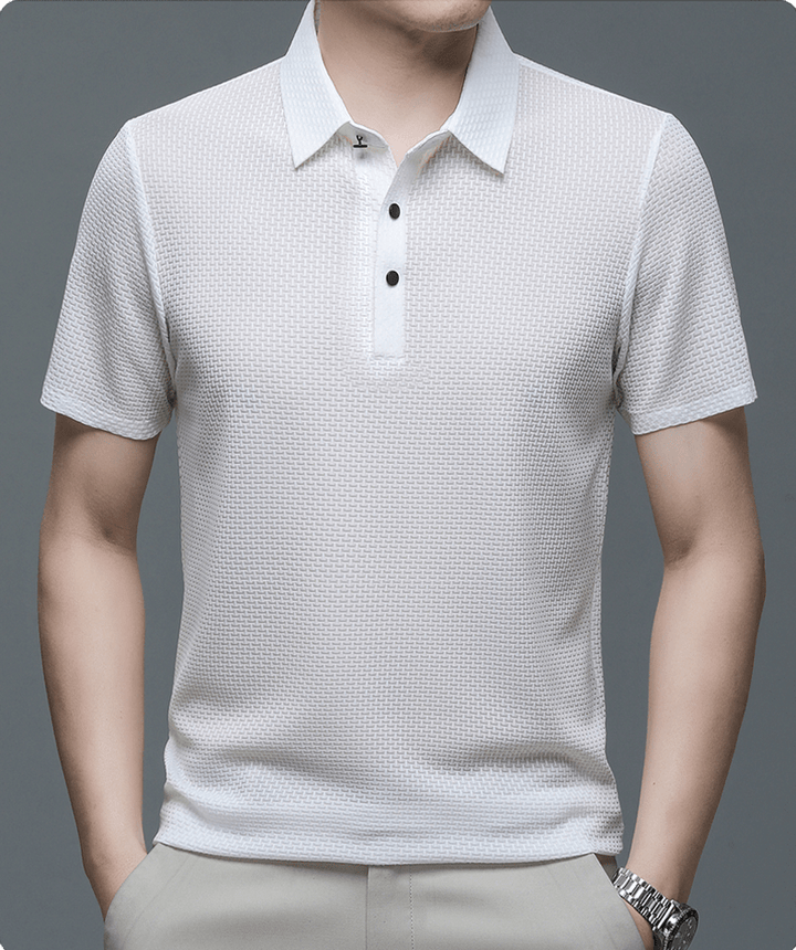 Bracciano Silk Polo Shirt