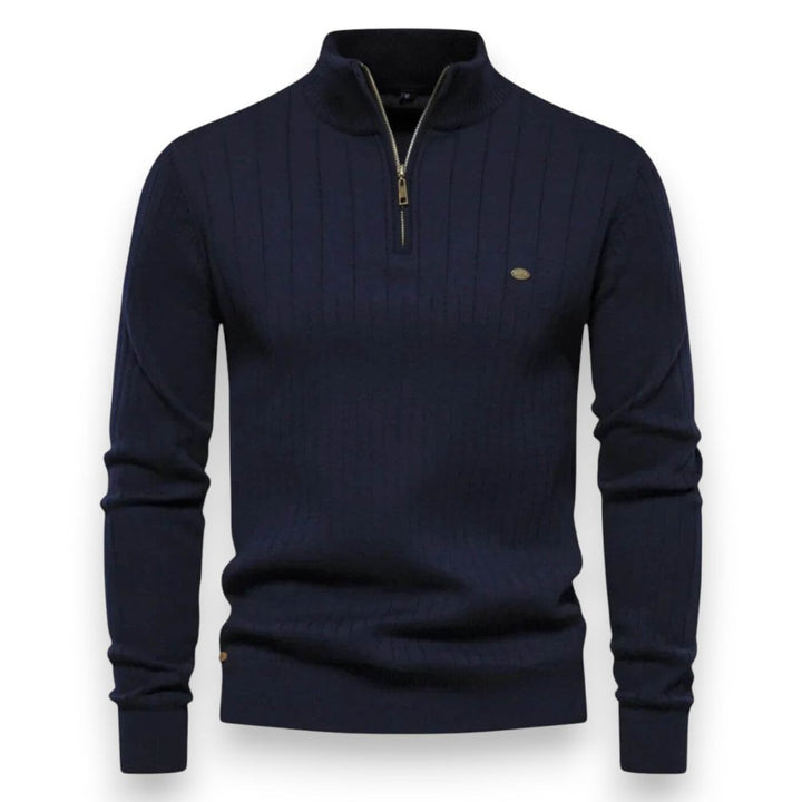 Ethan | Men’s Comfort Half-Zip Sweater